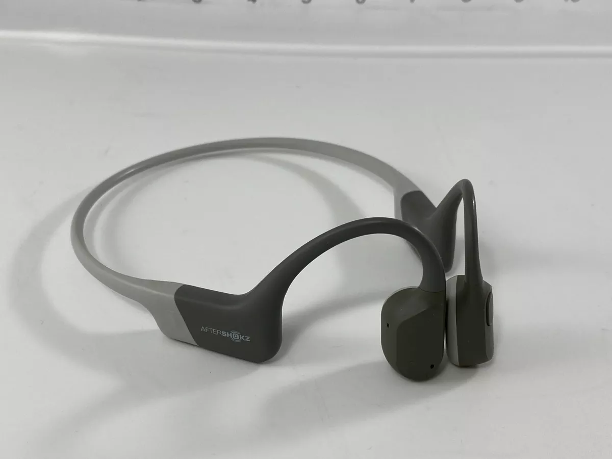 AfterShokz AS800 Gray Bone Conduction Aeropex Lunar Grey Wireless