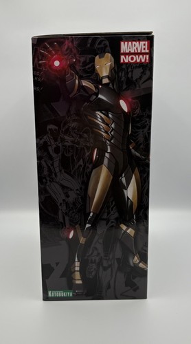 Kotobukiya IRON MAN Statue Black and Gold Figure 1/10 ARTFX+ Marvel Model Kit - Picture 4 of 6