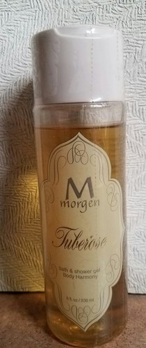 NEW MORGEN TUBEROSE BATH & SHOWER GEL BODY HARMONY 8 OZ - 第 1/2 張圖片