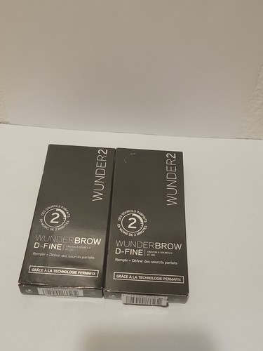 Wunder2 Wunderbrow D-Fine Brow Liner & Gel - Blonde Crayon 2 packs - Picture 2 of 4