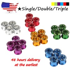 4/5PCS Litepro Alu7075 Single/Double/Triple MTB Road Bike Chainring Bolts Screws