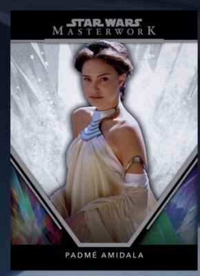 2024 Topps Star Wars SWCT Masterwork White- PADME AMIDALA (Topps SWCT DigtalCard