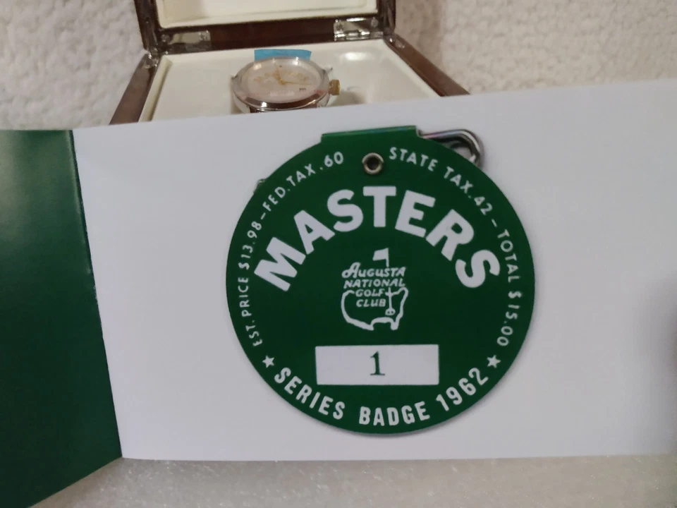 Женские часы 2012 Masters Augusta National Golf Club ограниченный выпуск No235 из 350 - Изображение 4 из 4