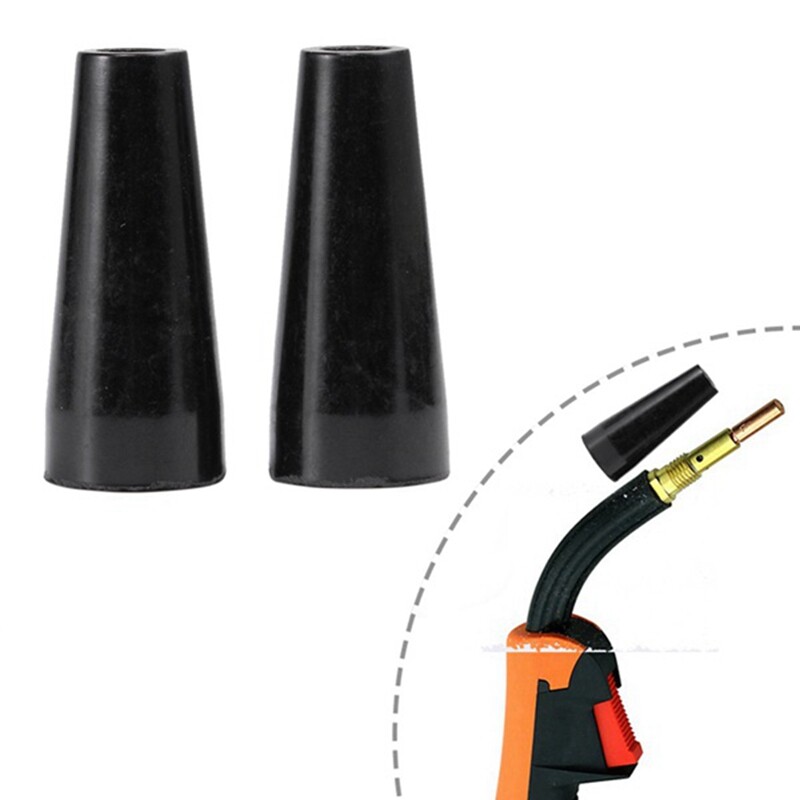 4 Pezzi Ugelli Gasless Per Saldatrice MIG FC90 - Punte Ricambio Per Torcia K3493-1 In ABS - 5