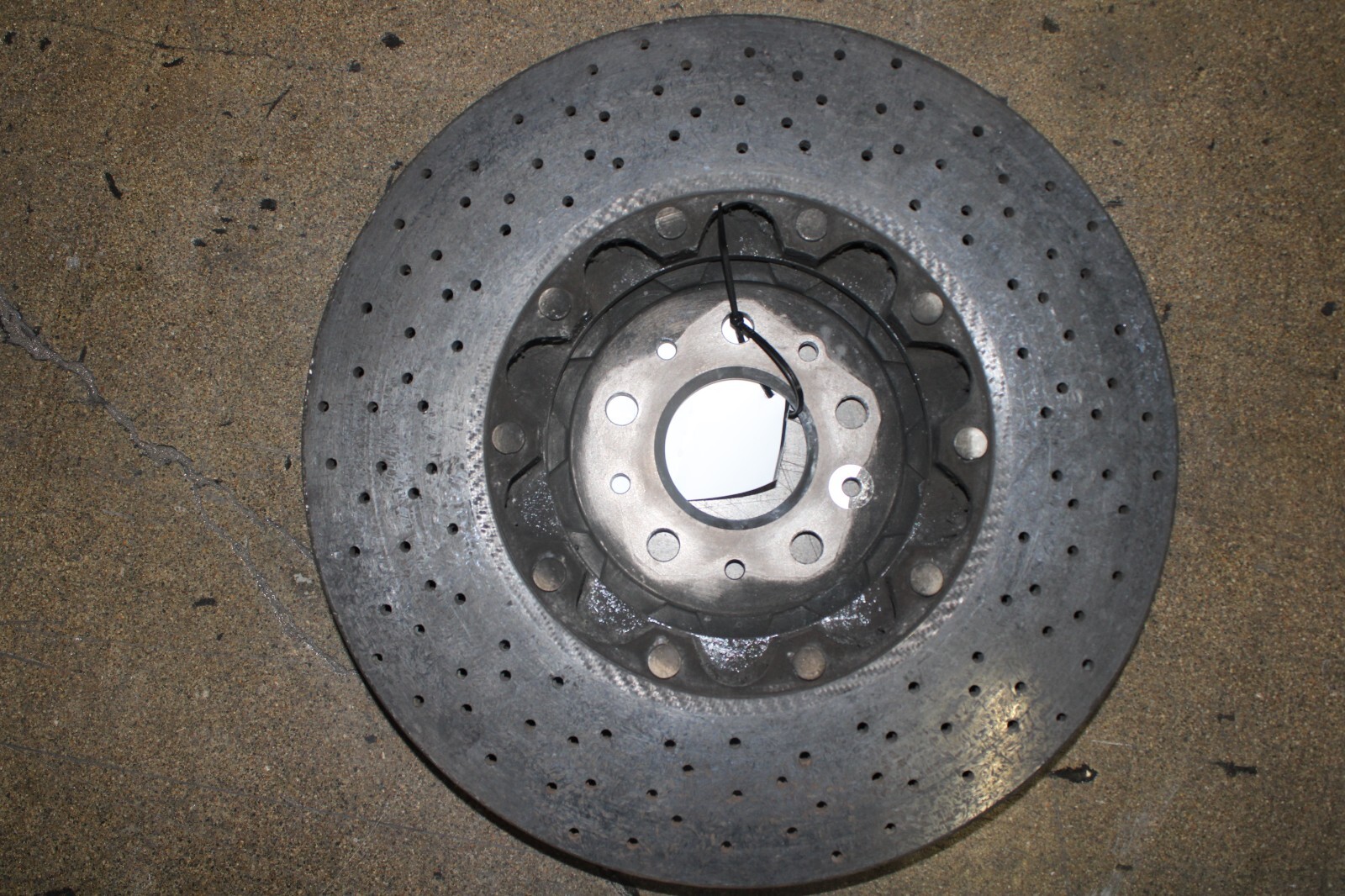 Ferrari California, Front Brake Rotor, CCM, Used, P/N 257101 sc 274233
