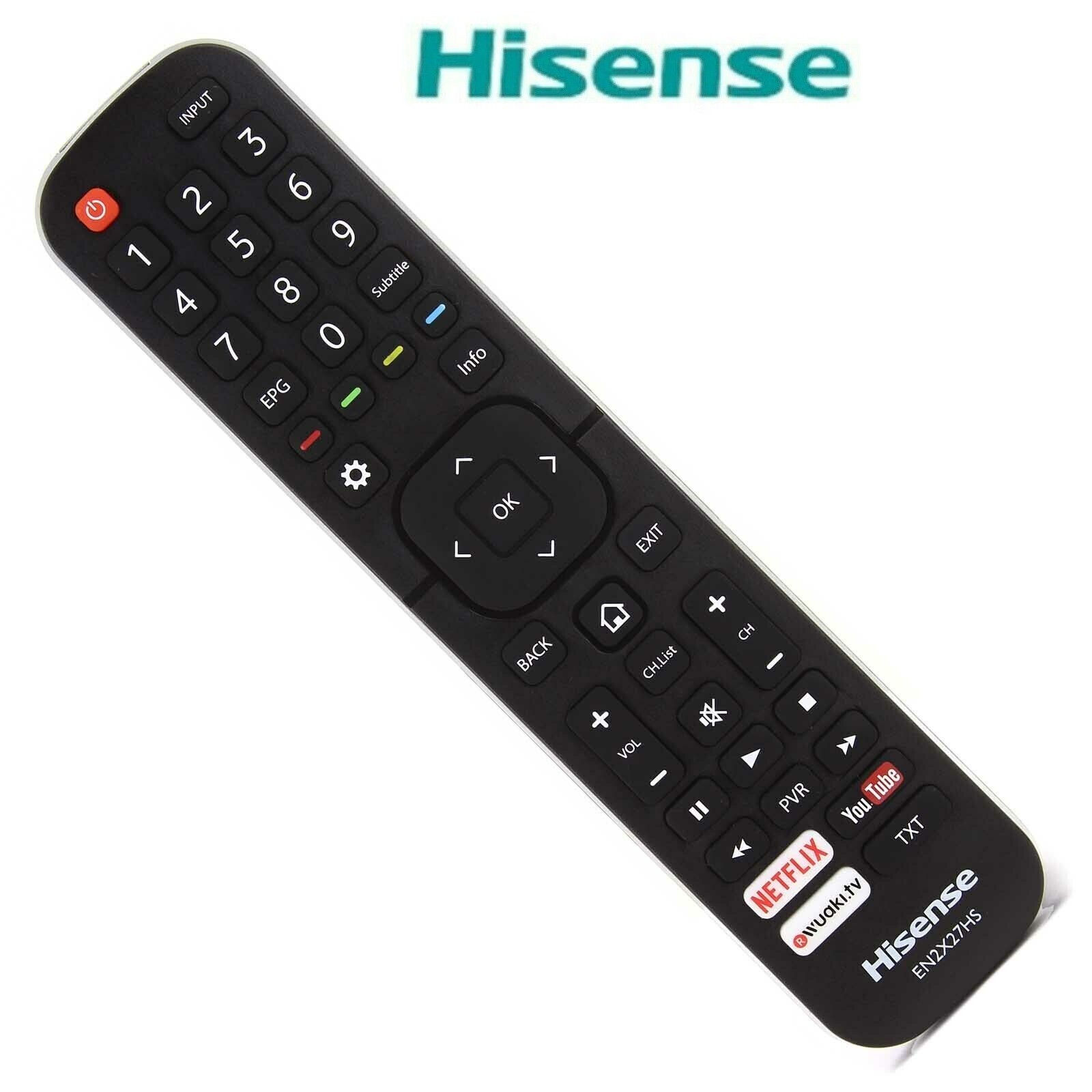 Телевизор со светодиодной подсветкой Hisense EN2X27HS Ersatz Fernbedienung für LTDN50K321 50 Smart