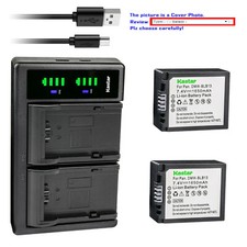 Kastar Battery LTD2 Charger for Panasonic DMW-BLB13 Lumix DMC-GH1 DMC-GH1PP