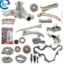 For 4.0L Ford Mazda Mercury SOHC V6 Engine Timing Chain Kit w/Gears+Water Pump