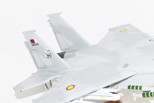 Qatar Emira Air Force Modelo F-15QA, 18" Caoba, Ababil - Imagen 5 de 8