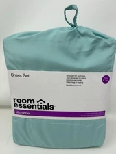 NEW Room Essentials Sheet Set Twin XL College Bound!