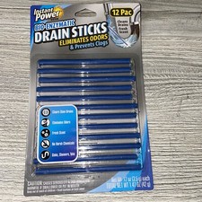 Instant Power Bio-Enzymatic Sticks Drain Cleaner (12-Pack) 1507 Instant Power