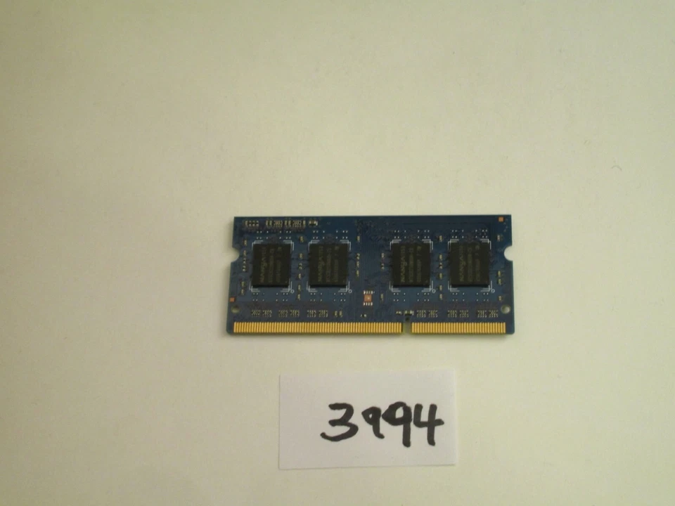 Nanya NT2GC64B88B0NS-CG 2Gb PC3-10600 1333Mhz DDR3 SODIMM Laptop Memory RAM 3994 - Image 2 of 2