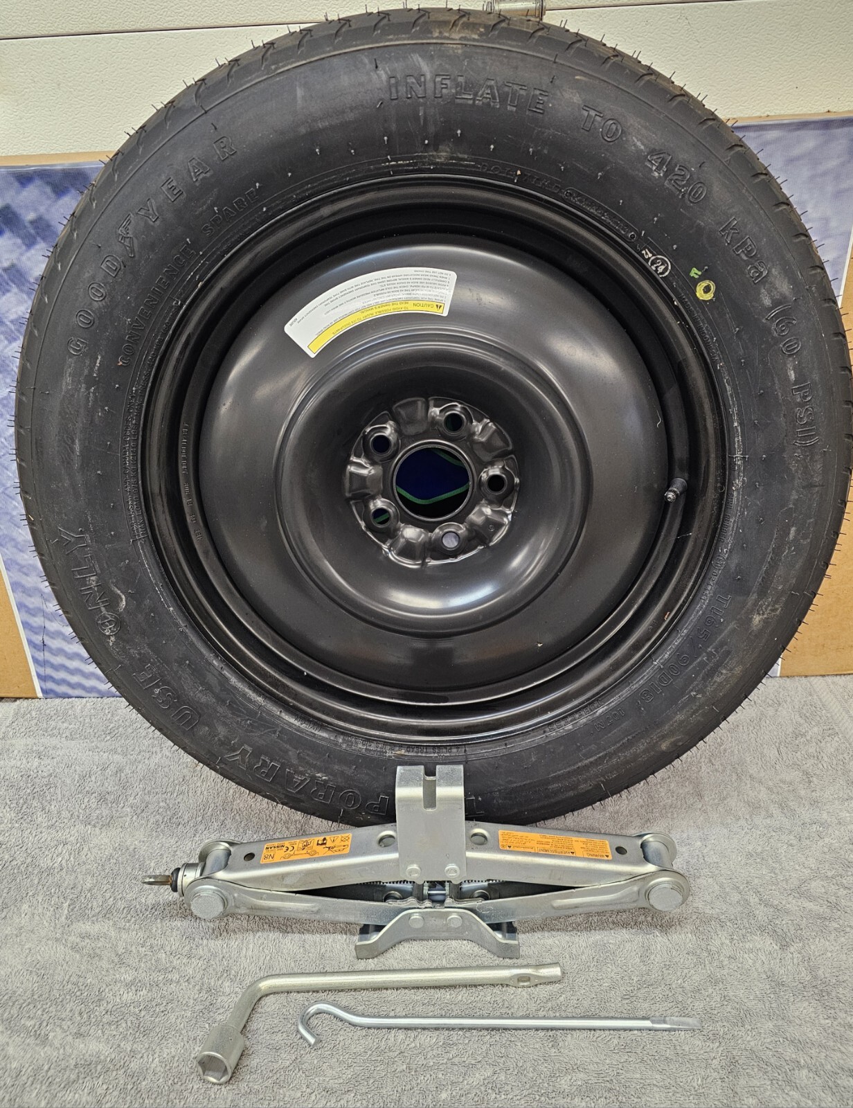 2022 2023 2024 Mitsubishi Outlander Spare Tire With Jack New OEM eBay