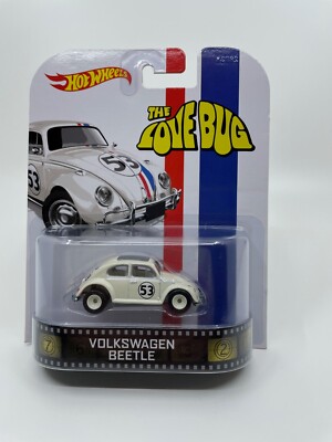 Hot Wheels VW Beetle ''Herbie The Love Bug'' (2014 Retro Entertainment) RR's VHTF!