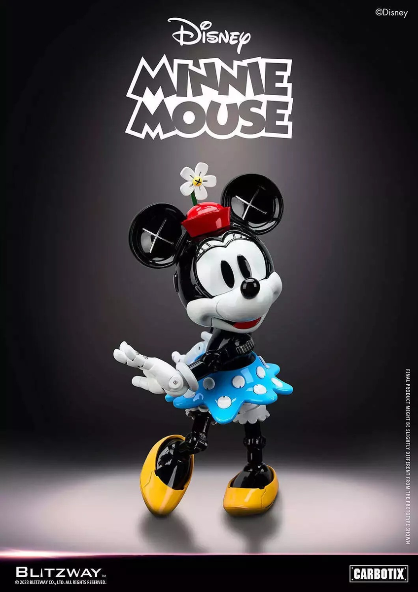 BLITZWAY CARBOTIX Disney Figure Robot mickey Minnie Donald
