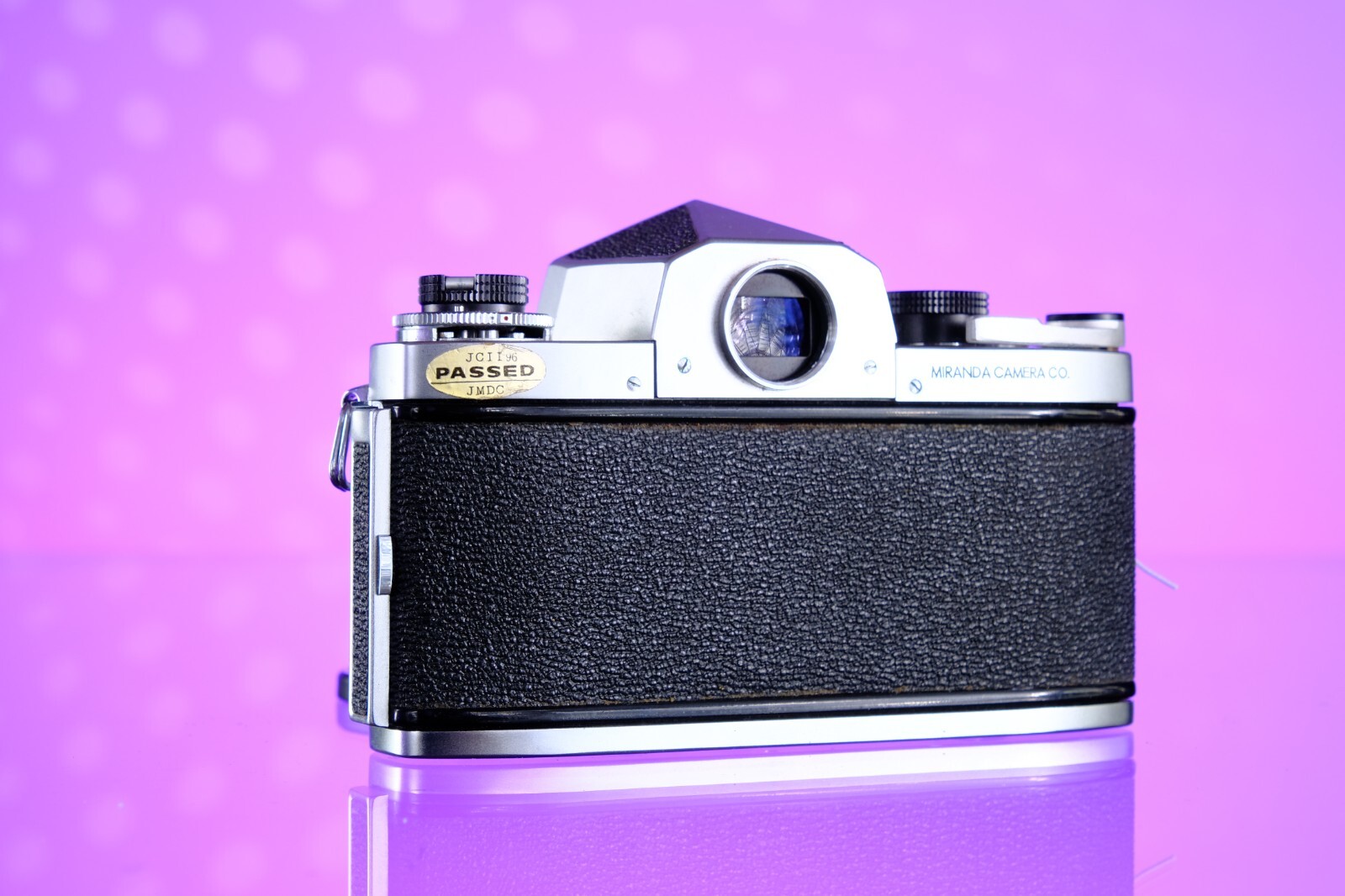 Miranda Sensomat 35mm SLR Film Camera + 50mm F/1.8 Auto Miranda Lens