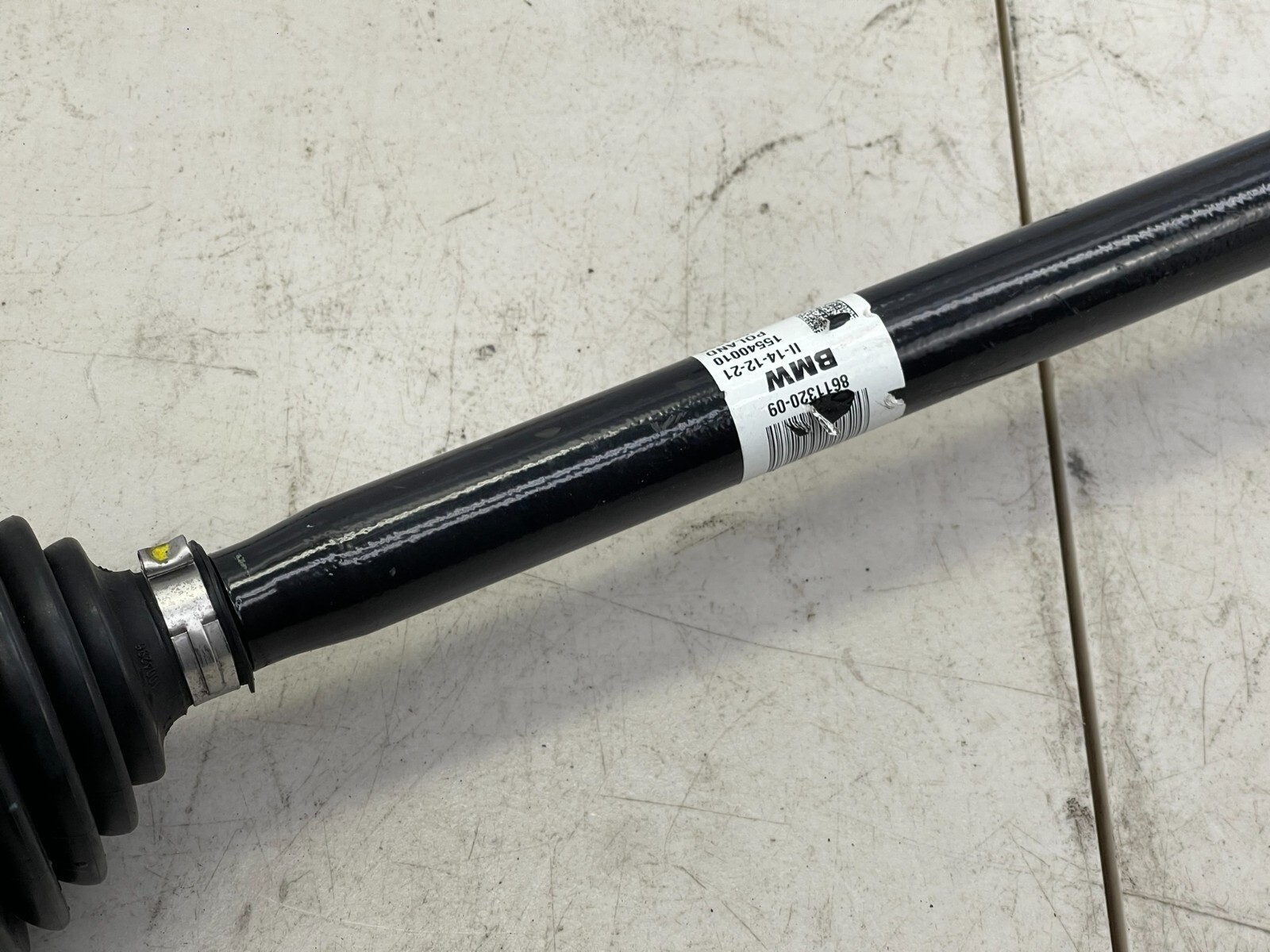 2014-2019 BMW I8 OEM REAR RIGHT PASS. SIDE DRIVESHAFT CV AXLE SHAFT 8611320-09