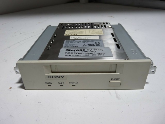 Sony Sdt 7000 Digital Data Storage 50 Pin Scsi Tape Drive For Sale Online