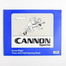 Cannon Sports Score-Right Track And Field Scoring Book