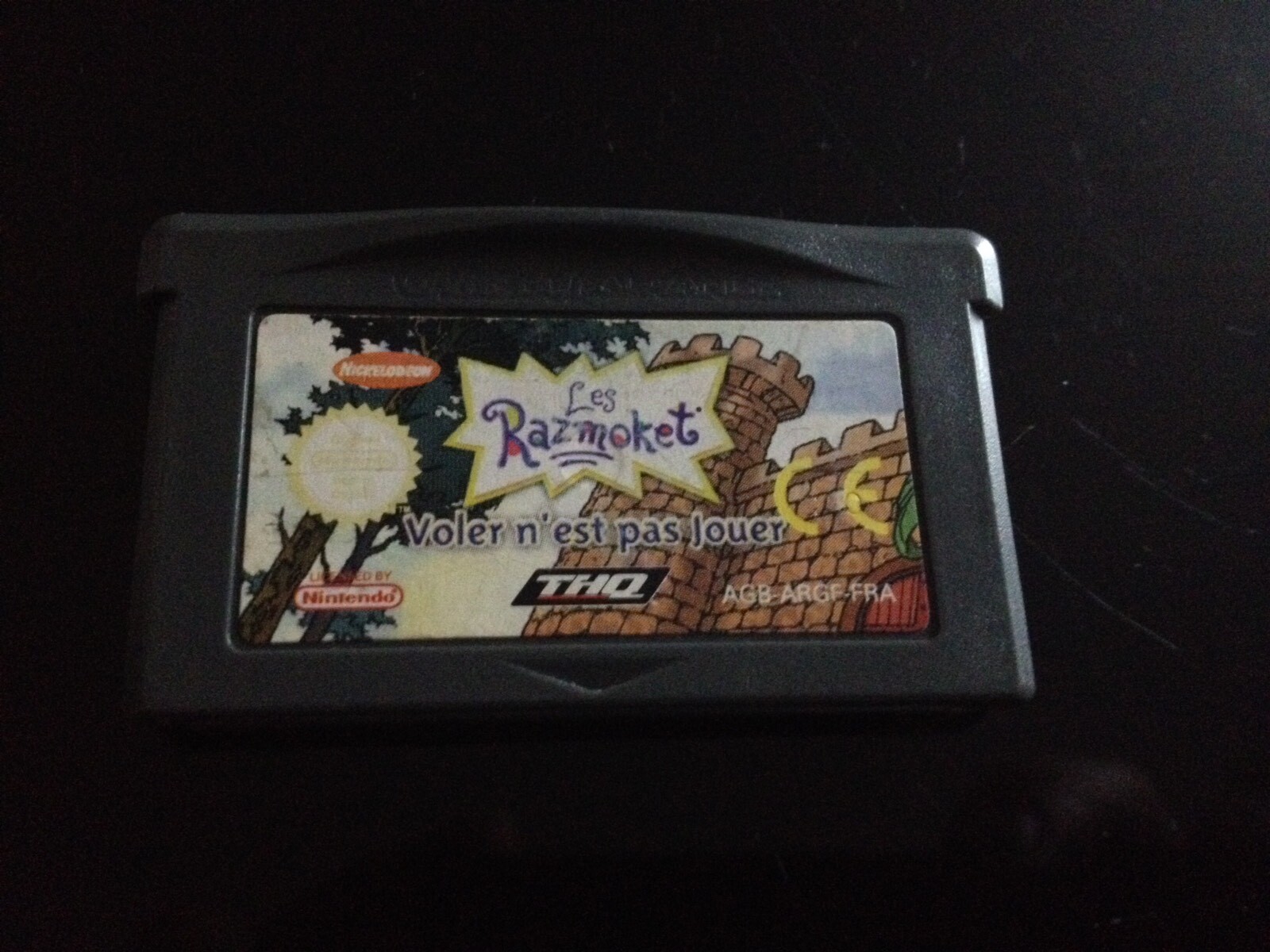 LES RAZMOKET VOLER N'EST PAS JOUER NINTENDO GAME BOY ADVANCE GBA PAL FRA