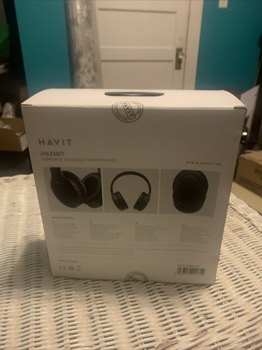 New HAVIT Wireless Foldable Headphones H633BT Hands Free Calling