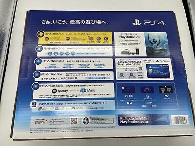 SONY PlayStation 4 Jet Black 500GB (CUH-2200AB01) New