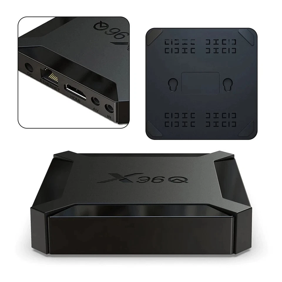 Boitier box smart TV X96Q Android  wifi 4K ultra HD 1Go/8Go  - Photo 2/4