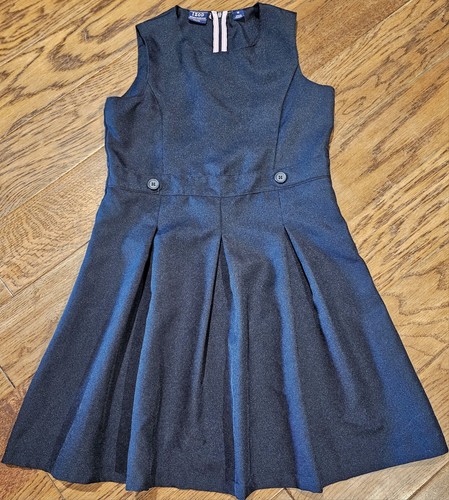 EUC! IZOD Girls Size 14 Navy Blue Dress - School Uniform