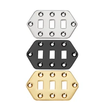 Guitar Pickup Selector Switch Plate Control Plate for Vintage/Classic Jaguar