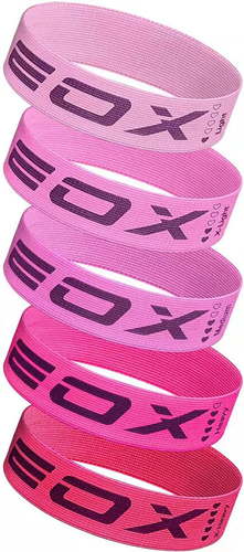 Exercise Resistance Fabric Loop Bands for Legs & Butt and Glutes, Pink - Picture 12 of 12