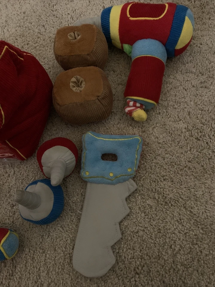 Melissa & Doug Toddler Tool Kit – Fill & Spill Set – Soft Plush Toy - Image 2 of 4