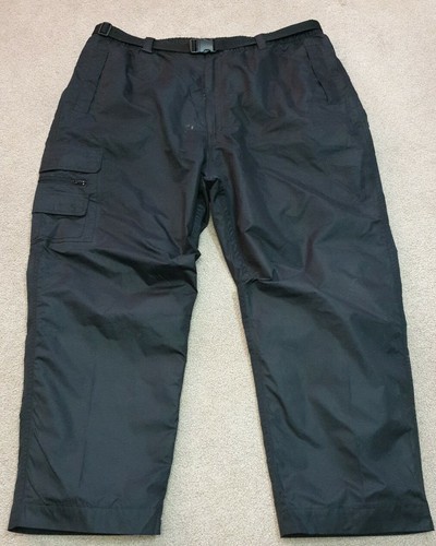 Mens PEGASUS Black Shell\u0026Fleece Lined 