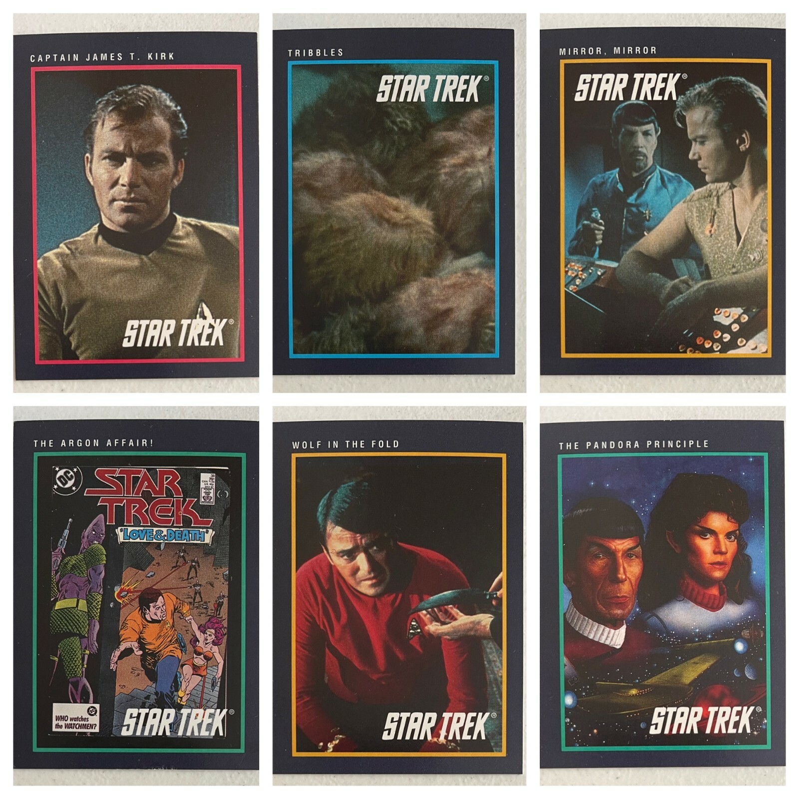 1991 Impel STAR TREK TOS [25th Anniversary] Trading Cards YOU PICK FROM  LIST | eBay
