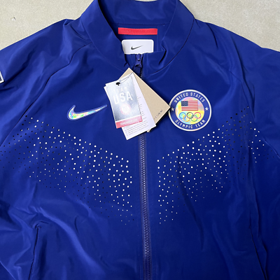Nike Paris 2024 Team Issued USA Olympics Podium Jacket DZ3572-492