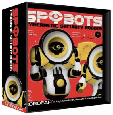 Spybots Cybernetic Security Robots Roboear Remote Listening Robot Up To 100 Feet
