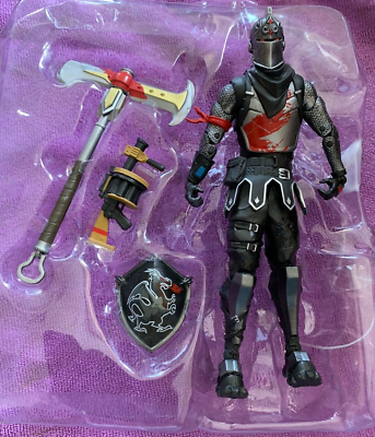 Fortnite ~ BLACK KNIGHT 7-INCH ACTION FIGURE ~ Distressed