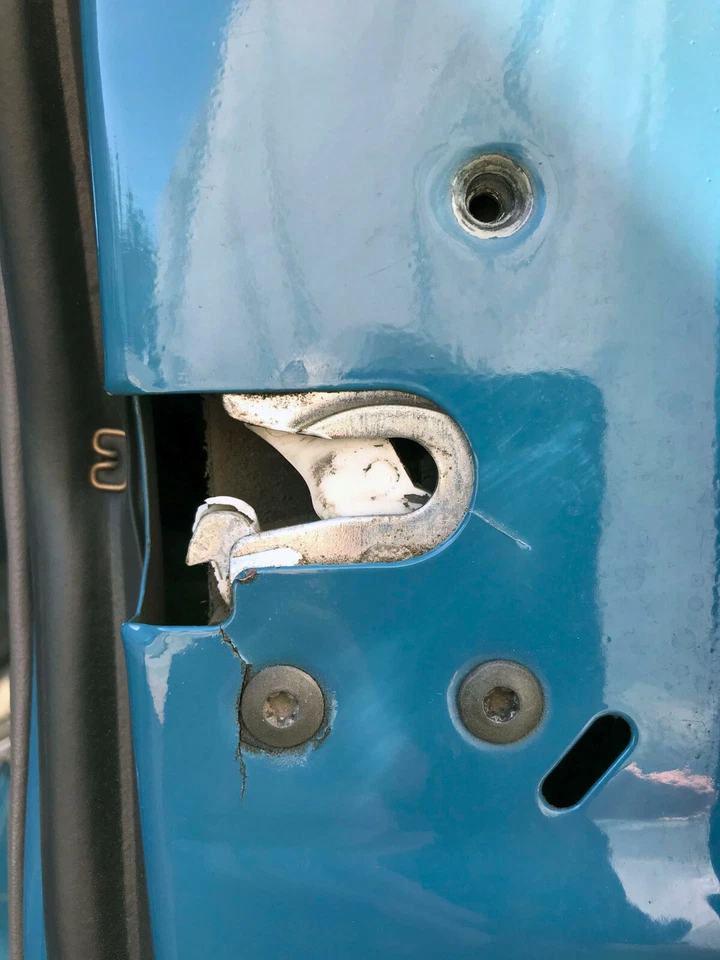 Dodge Ram (Serie D/W) 85-93 PASAJERO Pestillo Puerta Reparación y Placa Refuerzo Foto 3 de 4