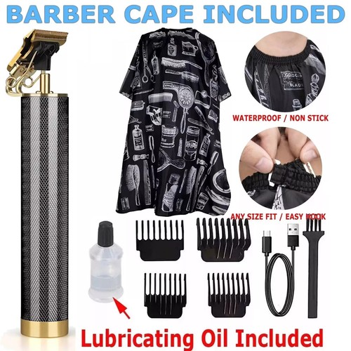 Professional Trimmer Hair Clippers Cutting Beard Cordless Barber Shaving Machine - Picture 12 of 34