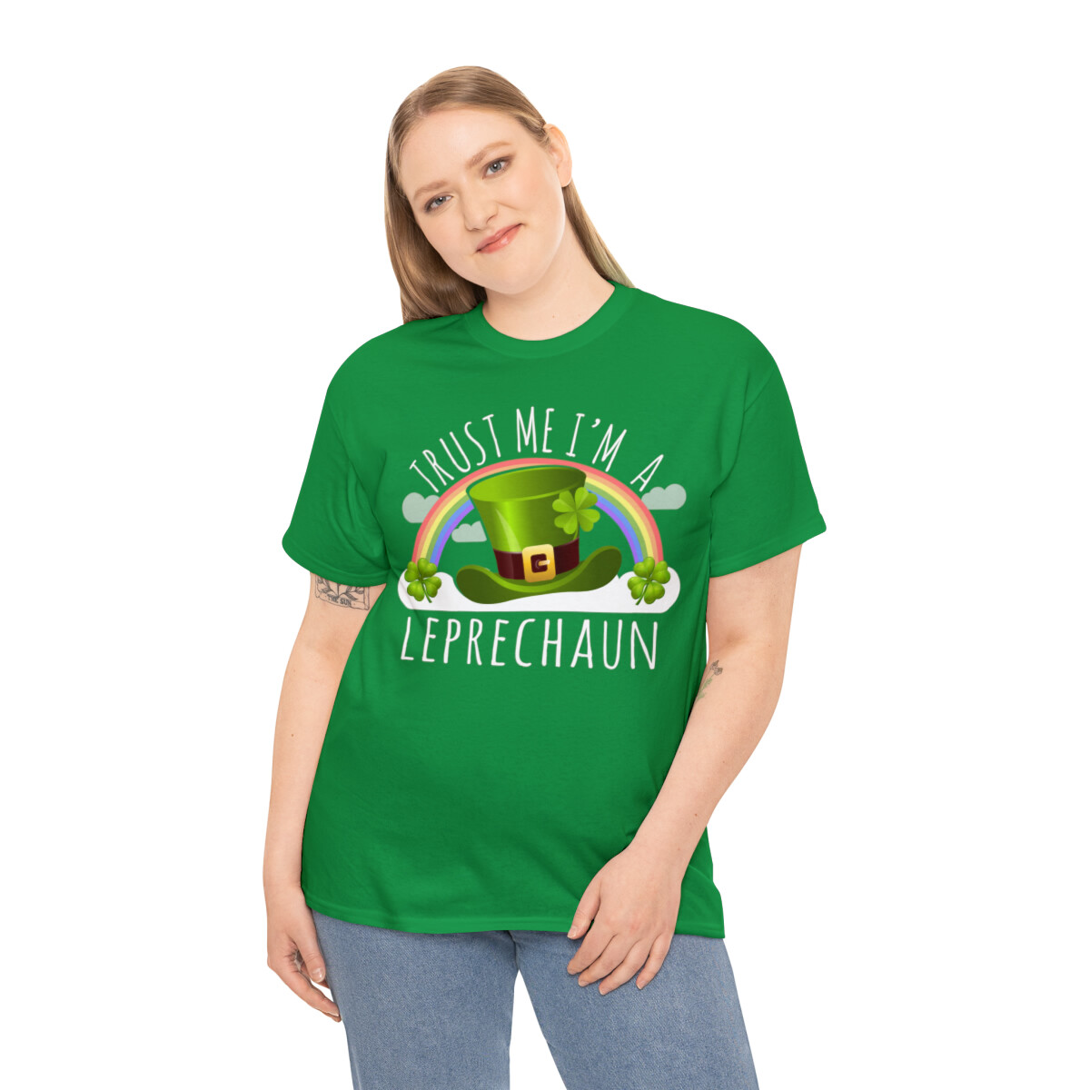 ALTRA T shirt unisex Trust Me I'm A Leprechaun in cotone