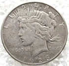 1926-S Peace Dollar - Silver - XF - JB