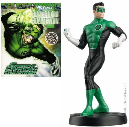 DC Super Heroes Eaglemoss 2011 Diecast Metal Statue #83 Kyle Rayner +Mag