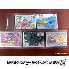 2026 Pokemon Subway QR Metro Ticket - 5 Stati...