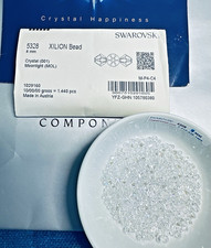 Swarovski Bi-cone Beads 5328 4mm Crystal Moonlight 1440 pcs Sealed Packs