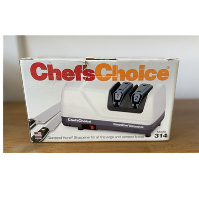 Chef's Choice 314 Diamond Hone Electric Knife Sharpener for Fine & Serrated