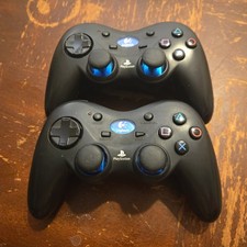 Set 2 Logitech PS2 PlayStation Wireless Contr...