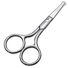 AsonTao Small Scissors With Round Tip Design - Professional Grooming for Hair...