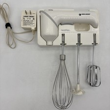 Black & Decker Handy Mixer Model 9220 Cordless Beater Whisk & Hand Blender