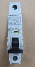 Siemens 5SJ4111-7HG40 Pole 5A Circuit Breaker