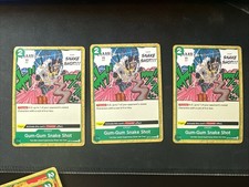 Gum-Gum Snake Shot OP13-039 Carrying On His Will Regular - 3x Cards