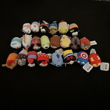 Disney Tsum Tsum Plush Lot 22 Marvel Stitch Pooh Snow White Disney Parks